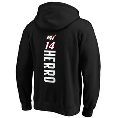 Miami Heat Playmaker Name & Number Pullover Hoodie Black