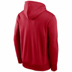 Tampa Bay Buccaneers Fan Gear Wordmark Performance Pullover Hoodie - Red - Nike