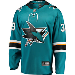 Logan Couture San Jose Sharks Fanatics Breakaway Jersey - Teal | Fanatics Clearance