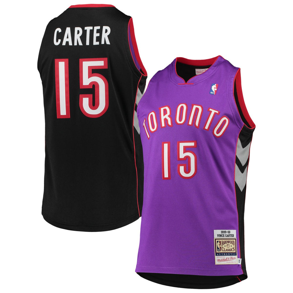 Mitchell & Ness Vince Carter Toronto Raptors 1999/2000 Hardwood Classics Authentic Jersey Purple