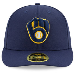 Milwaukee Brewers New Era Authentic Collection On-Field Low Profile 59FIFTY Fitted Hat Sale