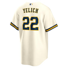 Christian Yelich Milwaukee Brewers Nike Home Replica Player Jersey for sale