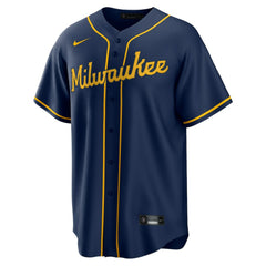 Christian Yelich Milwaukee Brewers Nike Alternate 2 Replica Jersey Near Me