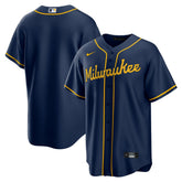 Milwaukee Brewers Nike Alternate Replica Team Jersey Online