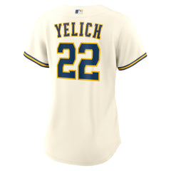 Christian Yelich Milwaukee Brewers Nike Women's Home Replica Player Jersey Discount