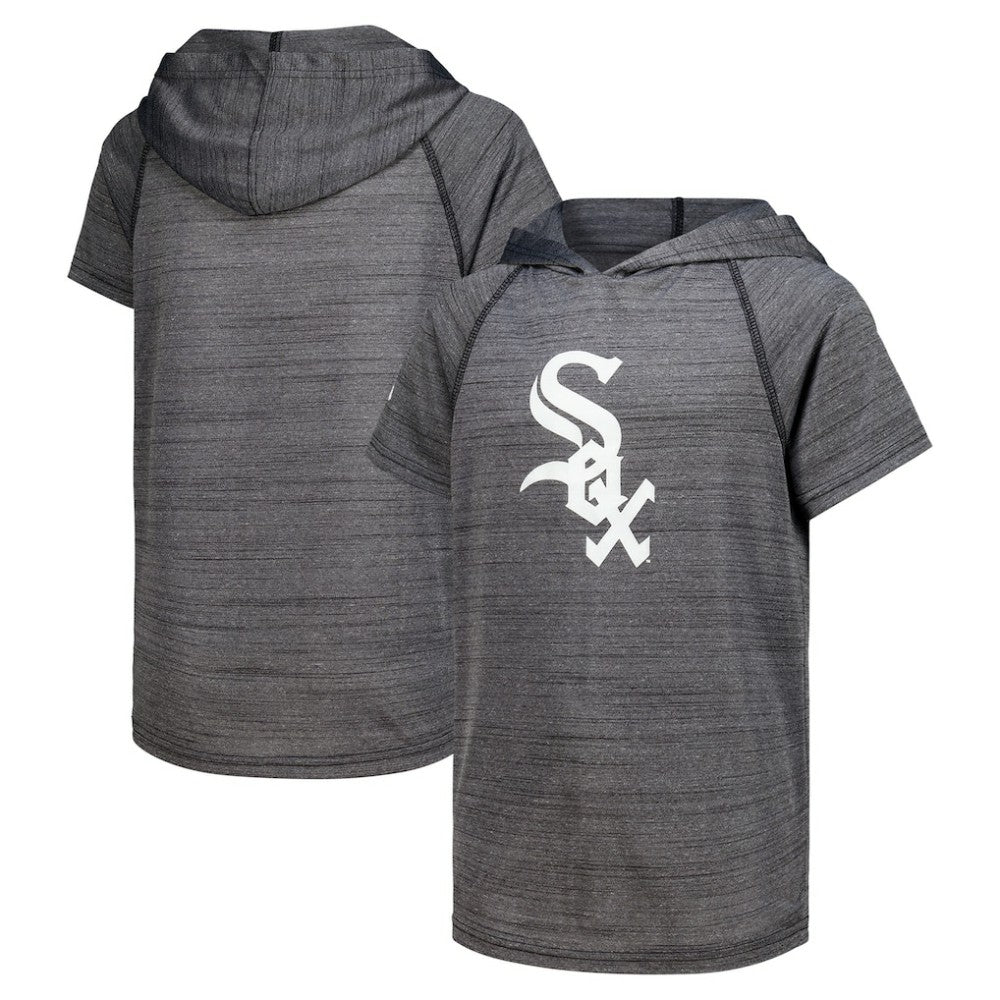 Chicago White Sox Stitches Youth Raglan Short Sleeve Pullover Hoodie Near Me