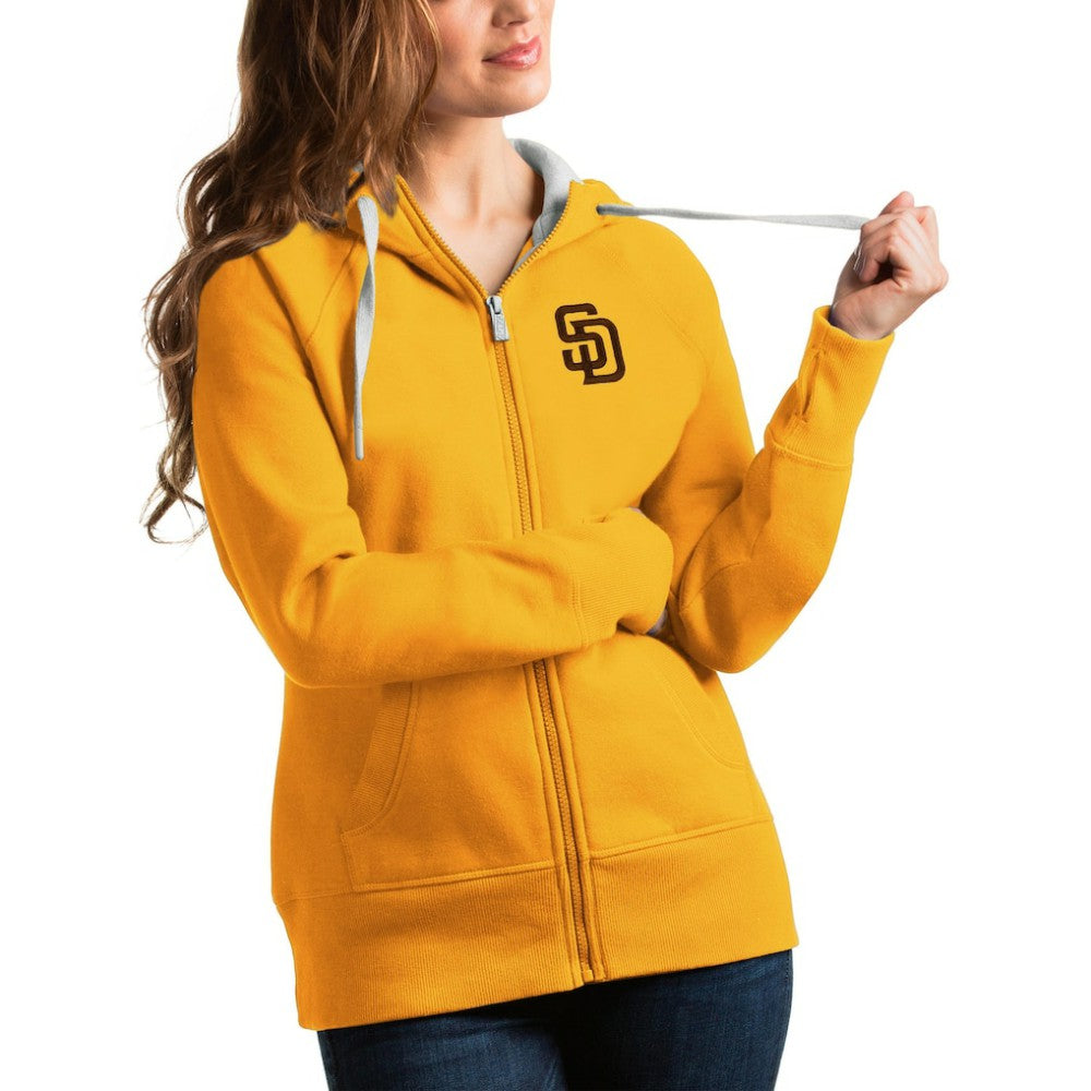 San Diego Padres Antigua Women's Victory Full-Zip Hoodie Near Me