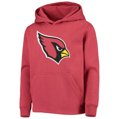 Arizona Cardinals Youth Primary Team Logo Pullover Hoodie - Cardinal - NFL
