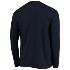 Seattle Seahawks Dunbrooke Logo Maverick Thermal Henley Long Sleeve T-Shirt - Navy - NFL