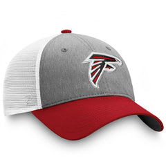 Atlanta Falcons Tri-Tone Trucker Snapback Hat - Gray/Red - Fanatics