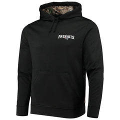 New England Patriots Dunbrooke Logo Ranger Pullover Hoodie - Black/Realtree Camo - NFL