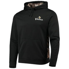 Minnesota Vikings Dunbrooke Logo Ranger Pullover Hoodie - Black/Realtree Camo - NFL