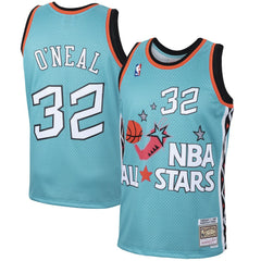 Mitchell & Ness Shaquille O'Neal Eastern Conference 1996 All-Star Hardwood Classics Swingman Jersey Teal