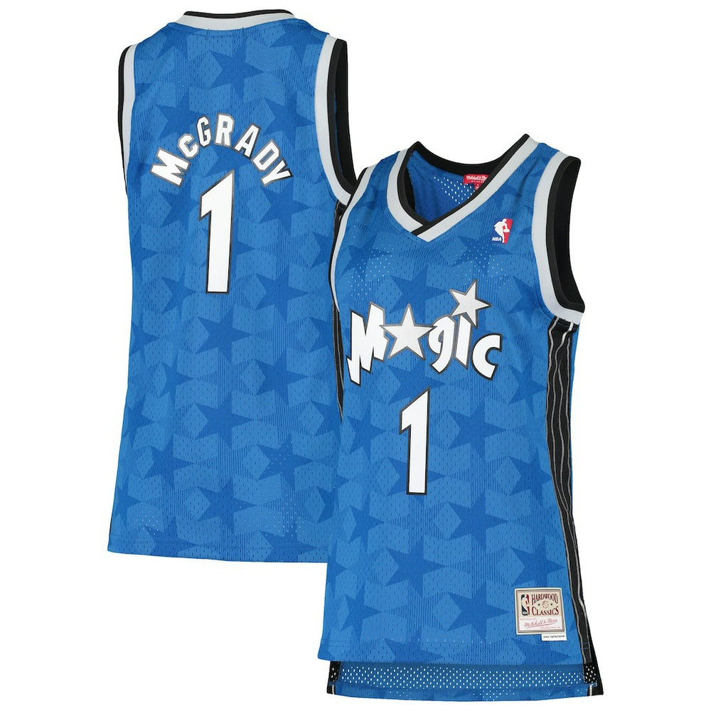 Mitchell & Ness Tracy McGrady Orlando Magic Women's 2000/01 Hardwood Classics Swingman Jersey Blue