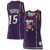 Mitchell & Ness Vince Carter Toronto Raptors Women's 1998/99 Hardwood Classics Swingman Jersey Purple