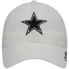 Dallas Cowboys '47 Women's Miata Clean Up Adjustable Hat - White - 47 brand