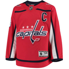 Alexander Ovechkin Washington Capitals Youth Home Premier Player Jersey - Red | NHL Lifestyle