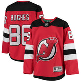 Jack Hughes New Jersey Devils Youth Home Premier Player Jersey - Red | NHL sale