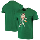 47 brand Gordon Hayward Boston Celtics '47 Bobblehead T-Shirt Heathered Kelly Green