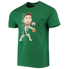 47 brand Gordon Hayward Boston Celtics '47 Bobblehead T-Shirt Heathered Kelly Green