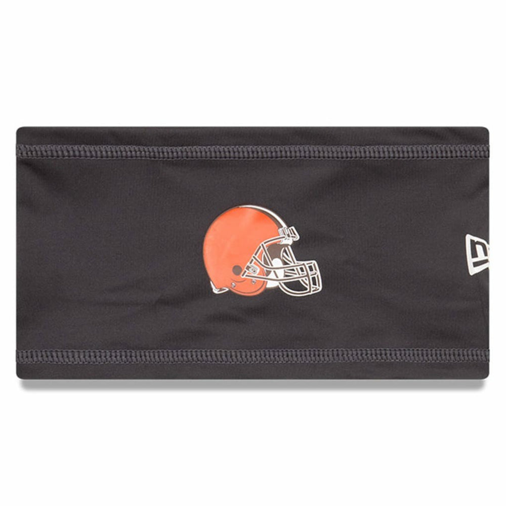 Cleveland Browns New Era COOLERA Training Camp Headband - Graphite - NFL
