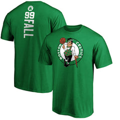Fanatics Tacko Fall Boston Celtics Playmaker Name & Number T-Shirt Kelly Green