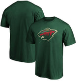 Minnesota Wild Fanatics Team Primary Logo T-Shirt - Green | Fanatics discount