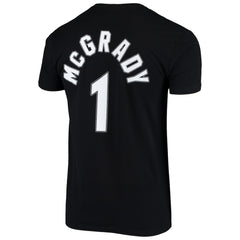 Mitchell & Ness Tracy McGrady Orlando Magic Hardwood Classics Stitch Name & Number T-Shirt Black