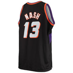 Mitchell & Ness Steve Nash Phoenix Suns 1996/97 Big & Tall Hardwood Classics Swingman Jersey Black