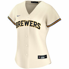 Milwaukee Brewers Nike Women's Home Replica Custom Jersey Online