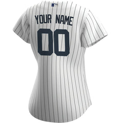 New York Yankees Nike Women's Home Replica Custom Jersey Sale