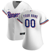 Texas Rangers Nike Women's Home Replica Custom Jersey Online
