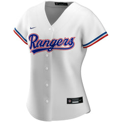 Texas Rangers Nike Women's Home Replica Custom Jersey Online