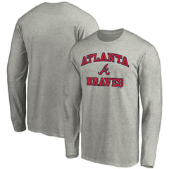Atlanta Braves Fanatics Heart & Soul Long Sleeve T-Shirt Outlet