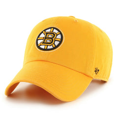 Boston Bruins '47 Clean Up Adjustable Hat - Gold | 47 brand Clearance