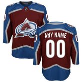 Colorado Avalanche Youth Home Premier Custom Jersey - Burgundy | NHL online