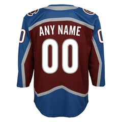 Colorado Avalanche Youth Home Premier Custom Jersey - Burgundy | NHL online