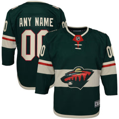 Minnesota Wild Youth Home Premier Custom Jersey - Green | NHL discount