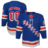 New York Rangers Youth Home Premier Custom Jersey - Blue | NHL on sale