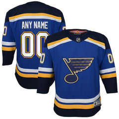 St. Louis Blues Youth Home Premier Custom Jersey - Blue | NHL online