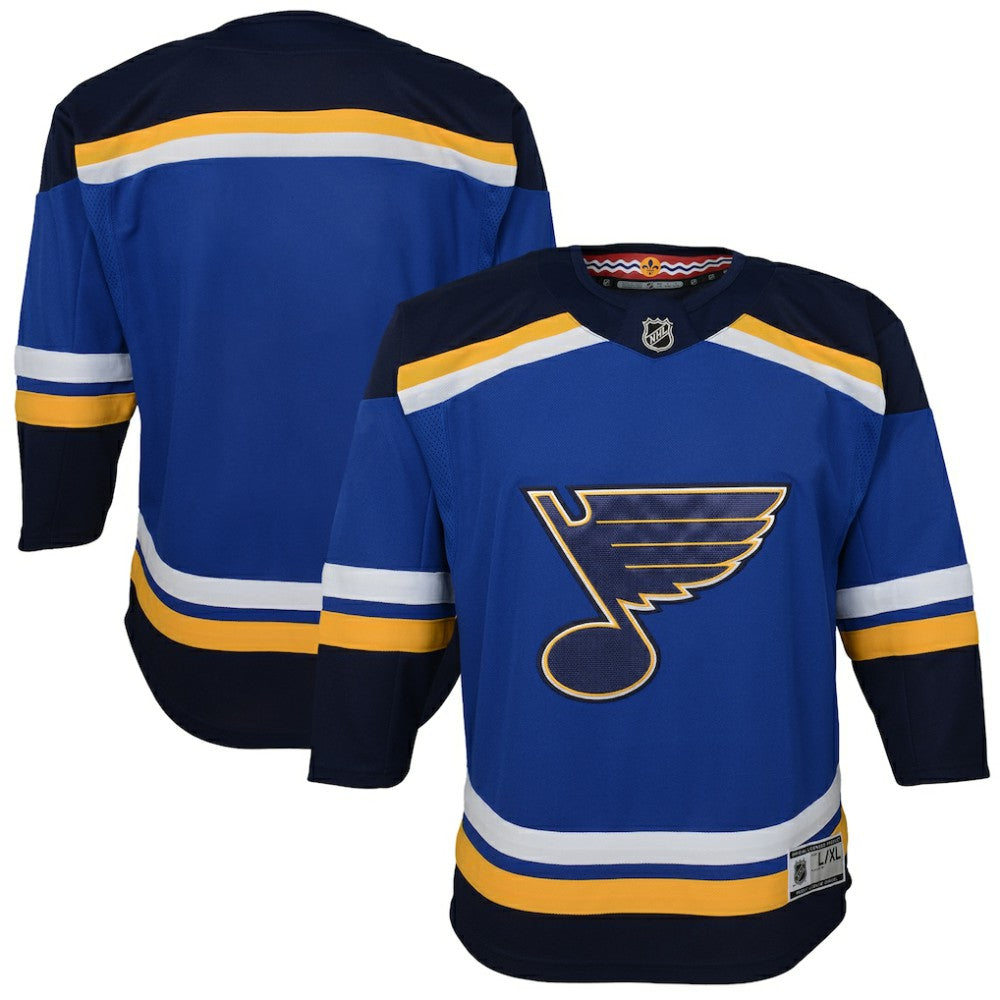 St. Louis Blues Youth Home Premier Jersey - Blue | NHL Clearance