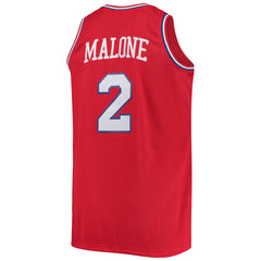 Mitchell & Ness Moses Malone Philadelphia 76ers 1982/83 Big & Tall Hardwood Classics Swingman Jersey Red