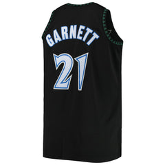 Mitchell & Ness Kevin Garnett Minnesota Timberwolves 1997/98 Big & Tall Hardwood Classics Swingman Jersey Black