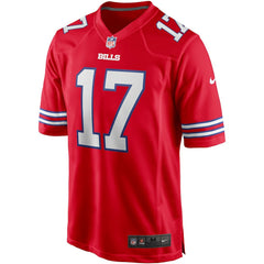 Josh Allen Buffalo Bills Alternate Game Player Jersey - Red - Nike
