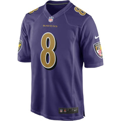 Lamar Jackson Baltimore Ravens Alternate Game Jersey - Purple - Nike