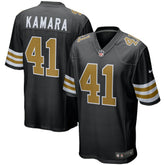 Alvin Kamara New Orleans Saints Alternate Game Jersey - Black - Nike