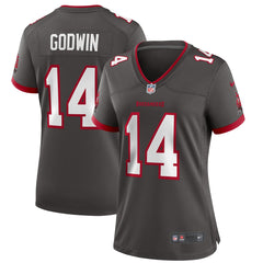 Chris Godwin Tampa Bay Buccaneers Women's Alternate Game Jersey - Pewter - Nike