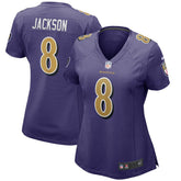 Lamar Jackson Baltimore Ravens Women's Alternate Game Player Jersey - Purple - Nike
