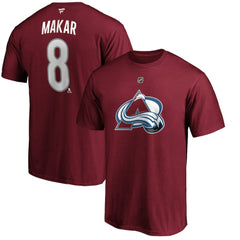 Cale Makar Colorado Avalanche Fanatics Authentic Stack Player Name & Number T-Shirt - Burgundy | Fanatics online