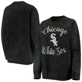 Chicago White Sox G-III 4Her by Carl Banks Women's Script Comfy Cord Pullover Sweatshirt Outlet